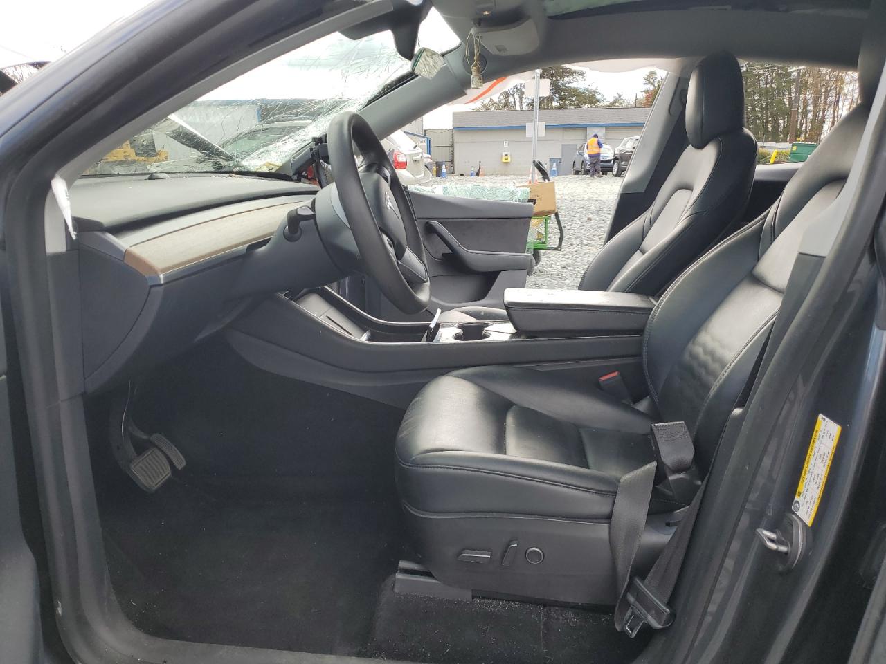 2021 Tesla Model Y VIN: 5YJYGDEE1MF084296 Lot: 91426045