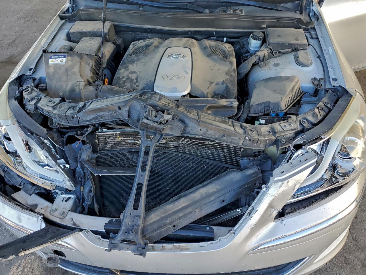 2012 Hyundai Genesis 4.6L VIN: KMHGC4DF5CU199356 Lot: 93780075