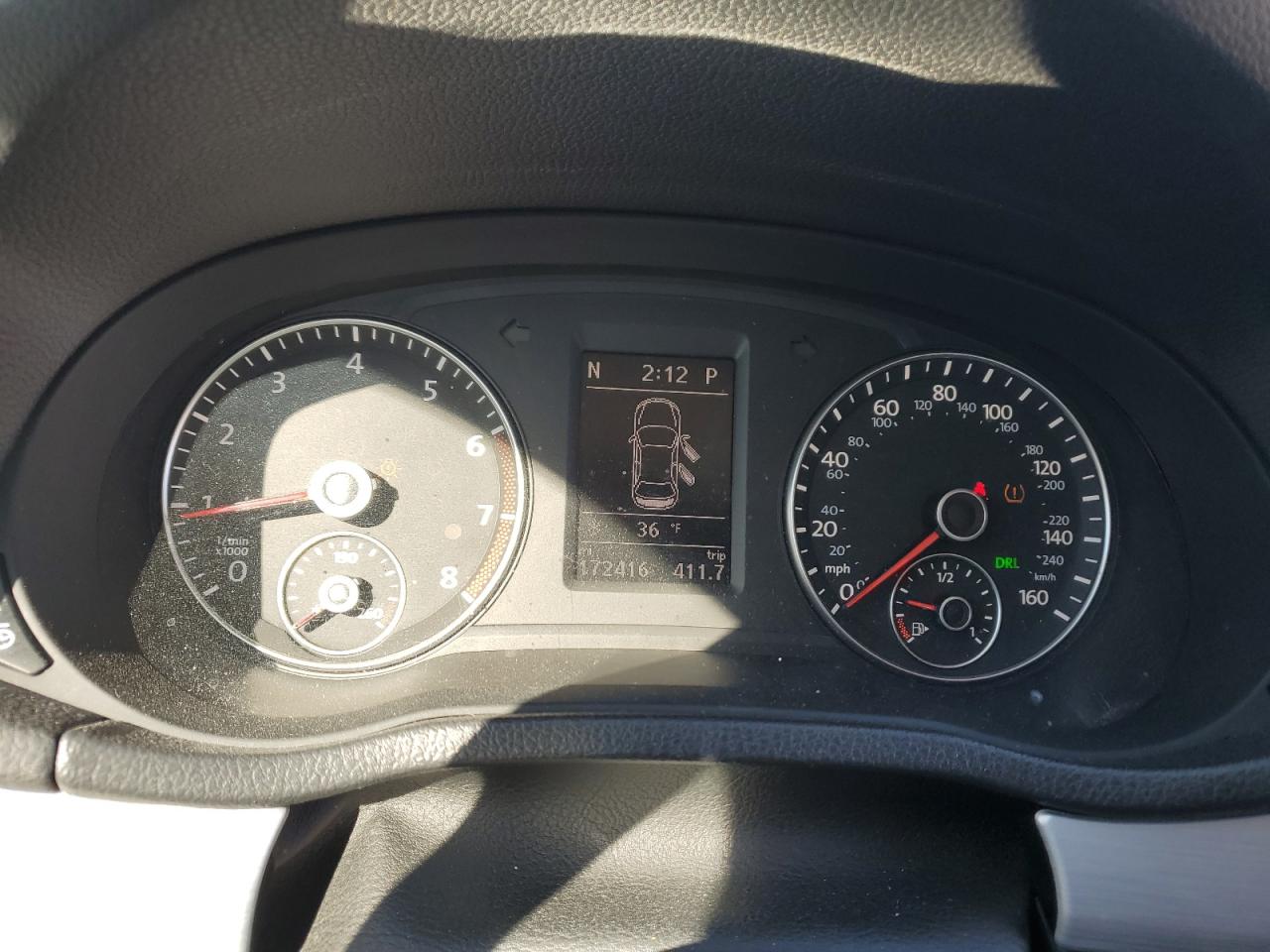 2013 Volkswagen Passat Se VIN: 1VWBP7A30DC036567 Lot: 92115065