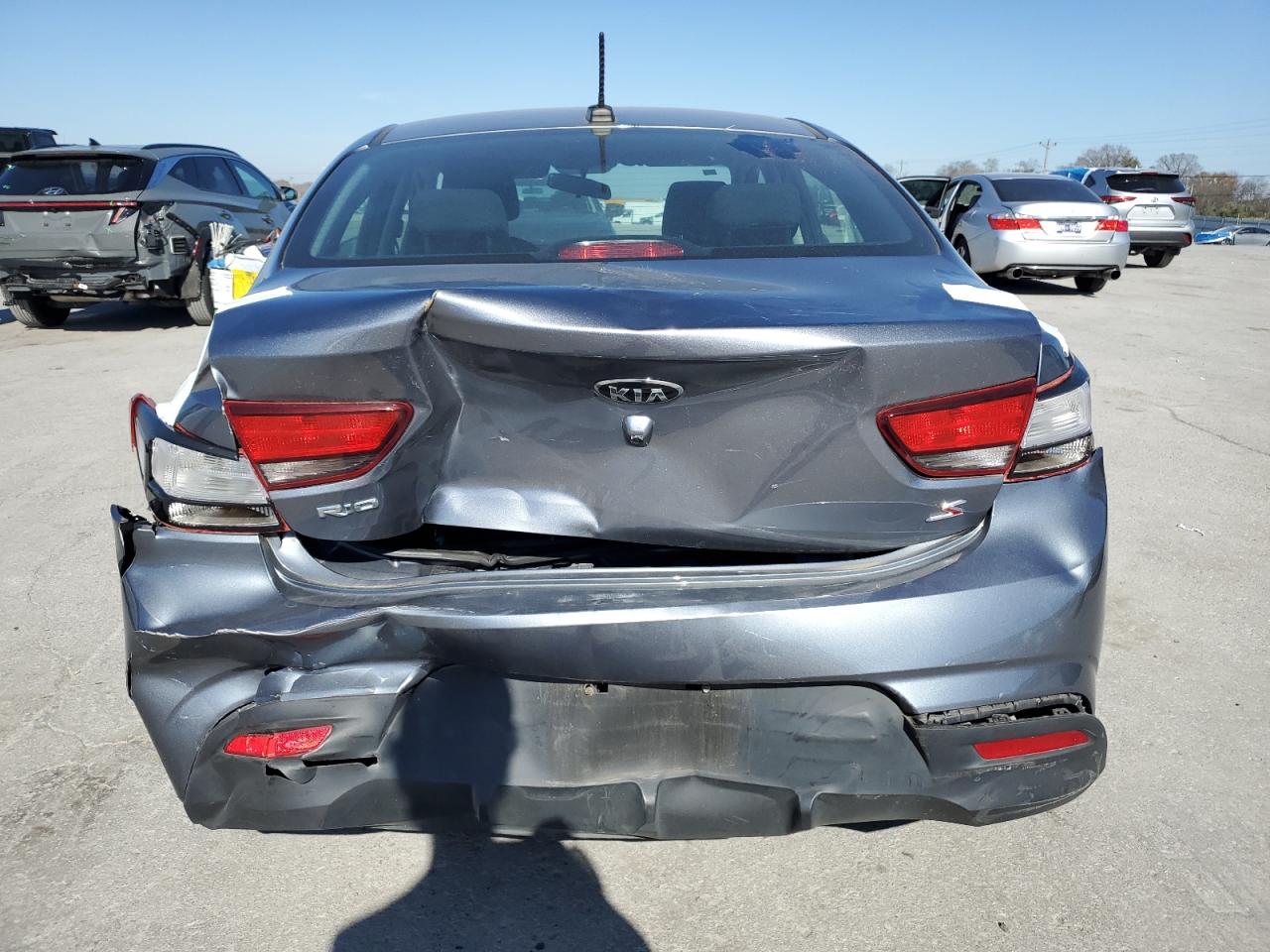 2020 Kia Rio Lx VIN: 3KPA24AD6LE329417 Lot: 92448745