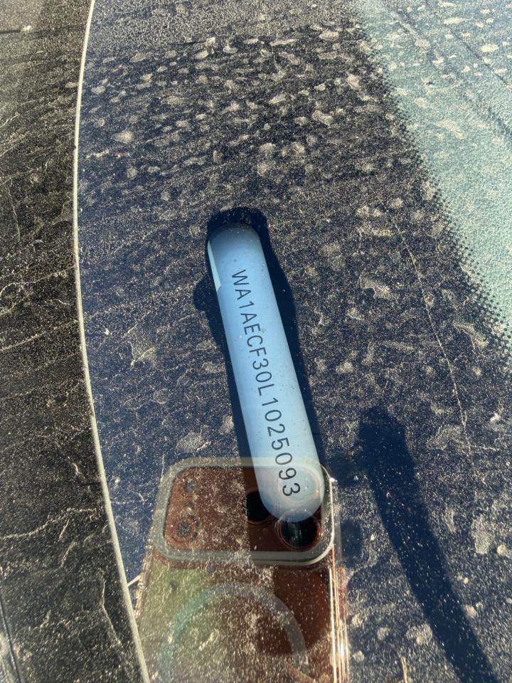 2020 Audi Q3 Premium VIN: WA1AECF30L1025093 Lot: 92372505