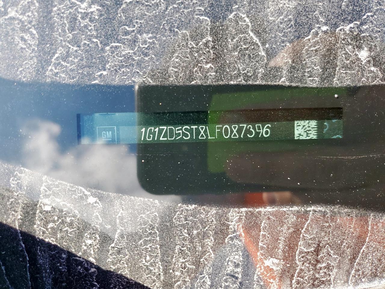 2020 Chevrolet Malibu Lt VIN: 1G1ZD5ST8LF087396 Lot: 91347845