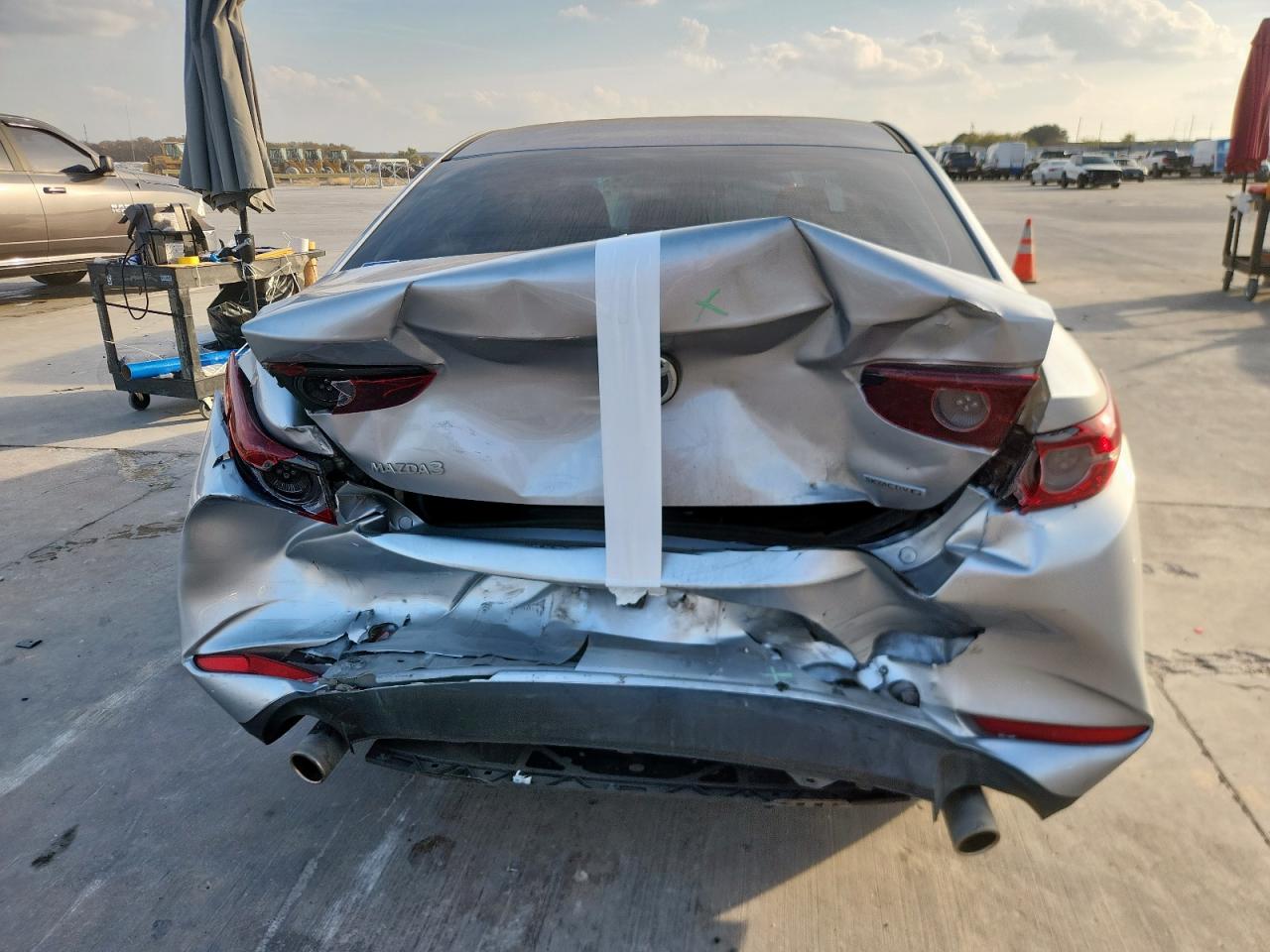 2021 Mazda 3 VIN: JM1BPAA79M1336221 Lot: 93274225