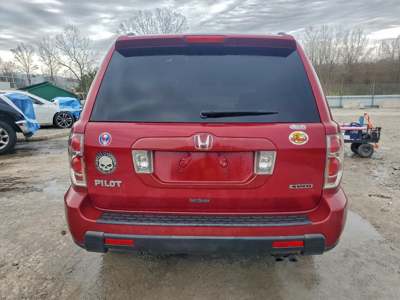 2006 Honda Pilot Ex VIN: 5FNYF185X6B025652 Lot: 93933935