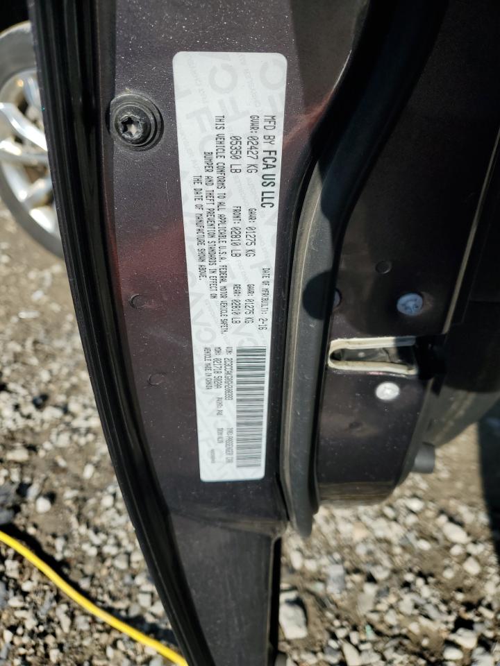 2016 Chrysler 300C VIN: 2C3CCAKG0GH208393 Lot: 91730785