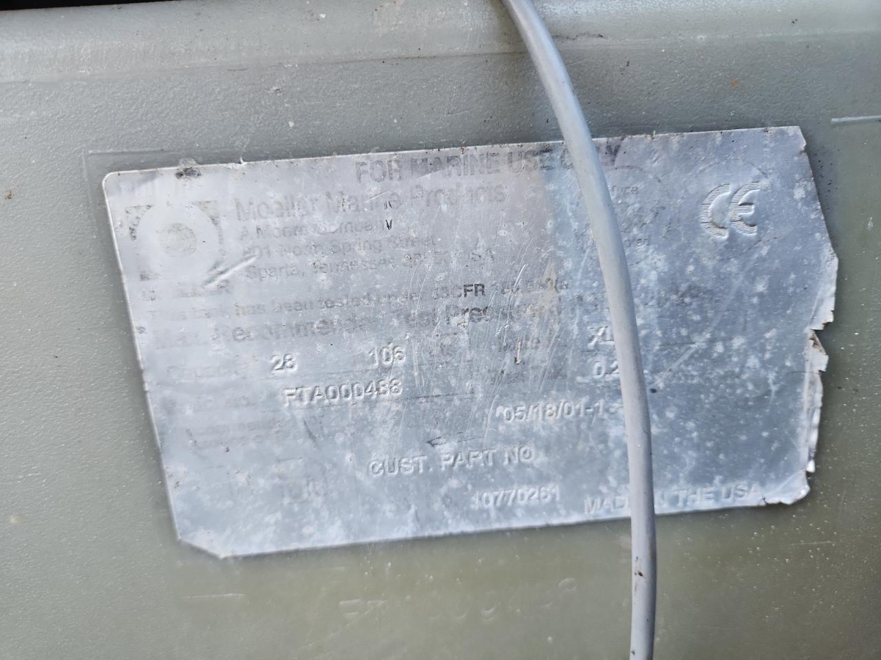 2011 Carolina Boat Works Marine Lot VIN: EKHH2633K011 Lot: 90871585