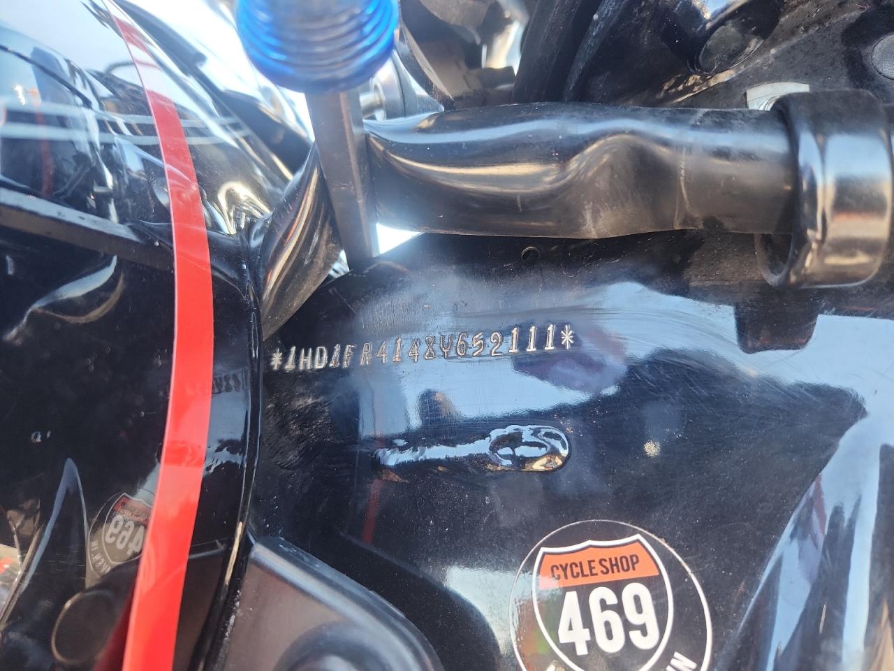 2008 Harley-Davidson Flhrc VIN: 1HD1FR4148Y652111 Lot: 92393385