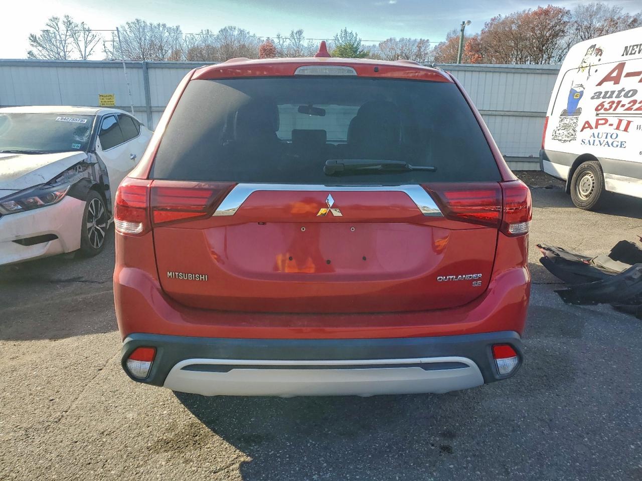 2019 Mitsubishi Outlander Se VIN: JA4AD3A30KZ043734 Lot: 94168085