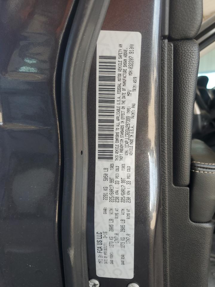 2016 Jeep Cherokee Latitude VIN: 1C4PJLCB2GW297399 Lot: 92908455