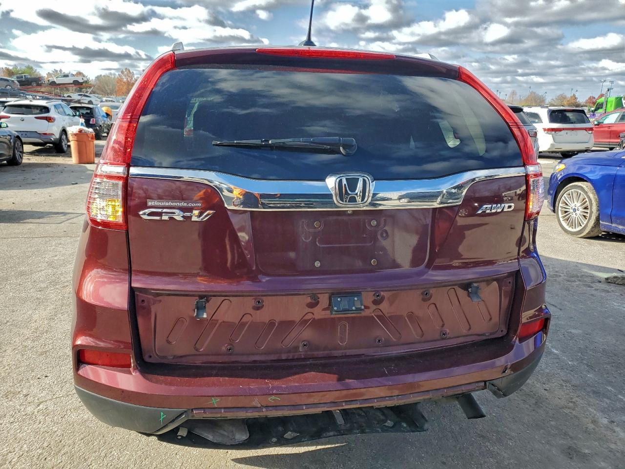 2015 Honda Cr-V Exl VIN: 5J6RM4H71FL057457 Lot: 94143015