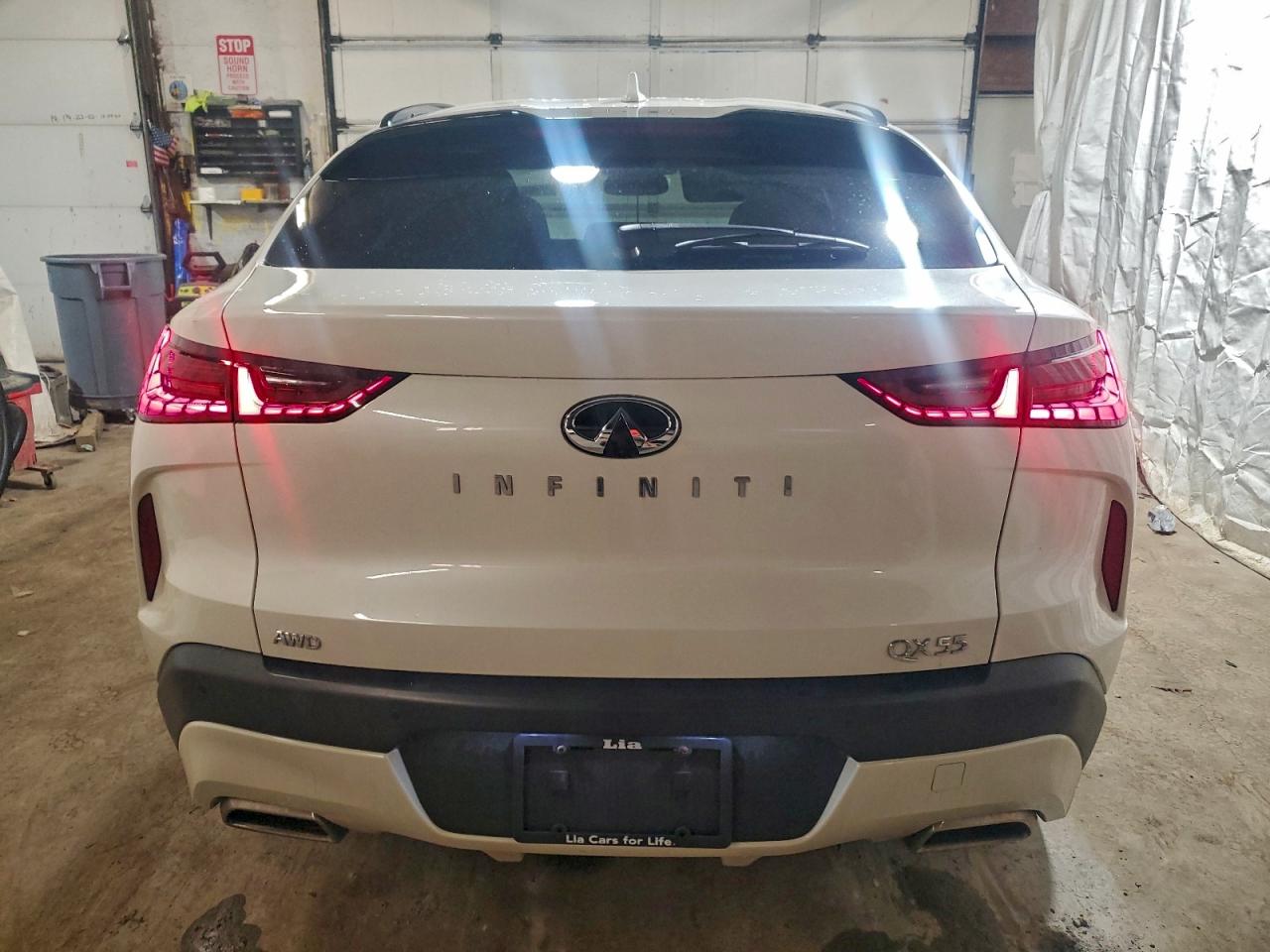 2022 Infiniti Qx55 Luxe VIN: 3PCAJ5J37NF114187 Lot: 93864615