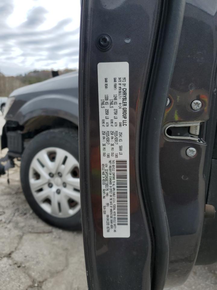 2014 Dodge Journey Se VIN: 3C4PDDAG6ET265179 Lot: 92540565