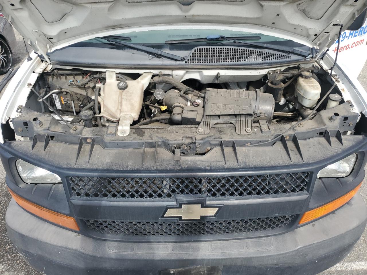 2012 Chevrolet Express G2500 Delivery Van VIN: 1GCWGFCG5C1108744 Lot: 93202705