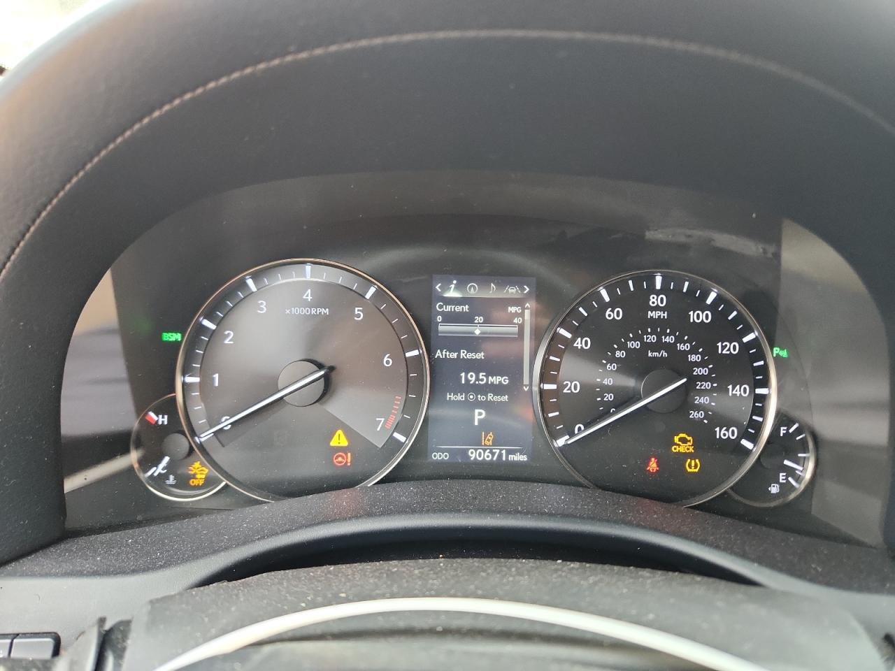 2019 Lexus Gs 350 Base VIN: JTHBZ1BL6KA017036 Lot: 91649135