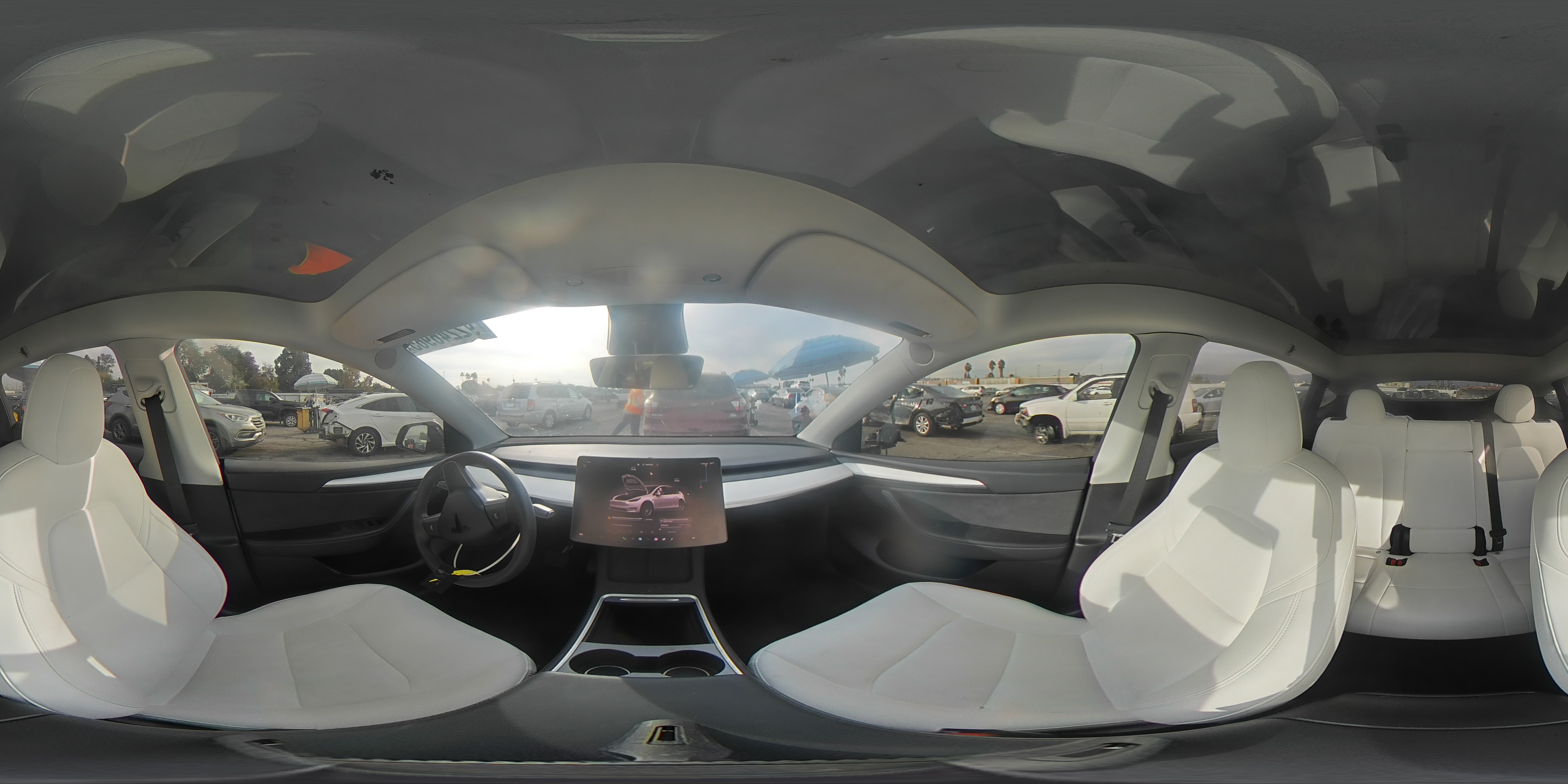 2023 Tesla Model Y VIN: 7SAYGDEEXPF605779 Lot: 92246965