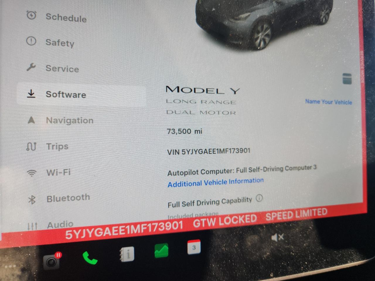 2021 Tesla Model Y VIN: 5YJYGAEE1MF173901 Lot: 91262355