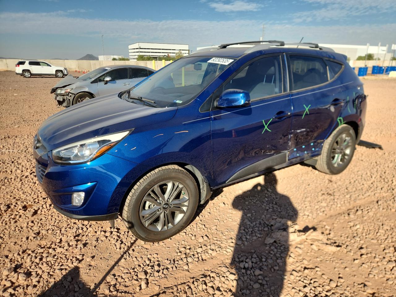 KM8JU3AG6FU031806 HYUNDAI TUCSON Photo 1