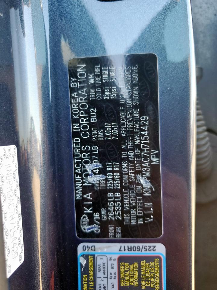 2017 Kia Forte Lx VIN: 3KPFL4A72HE125251 Lot: 92431765