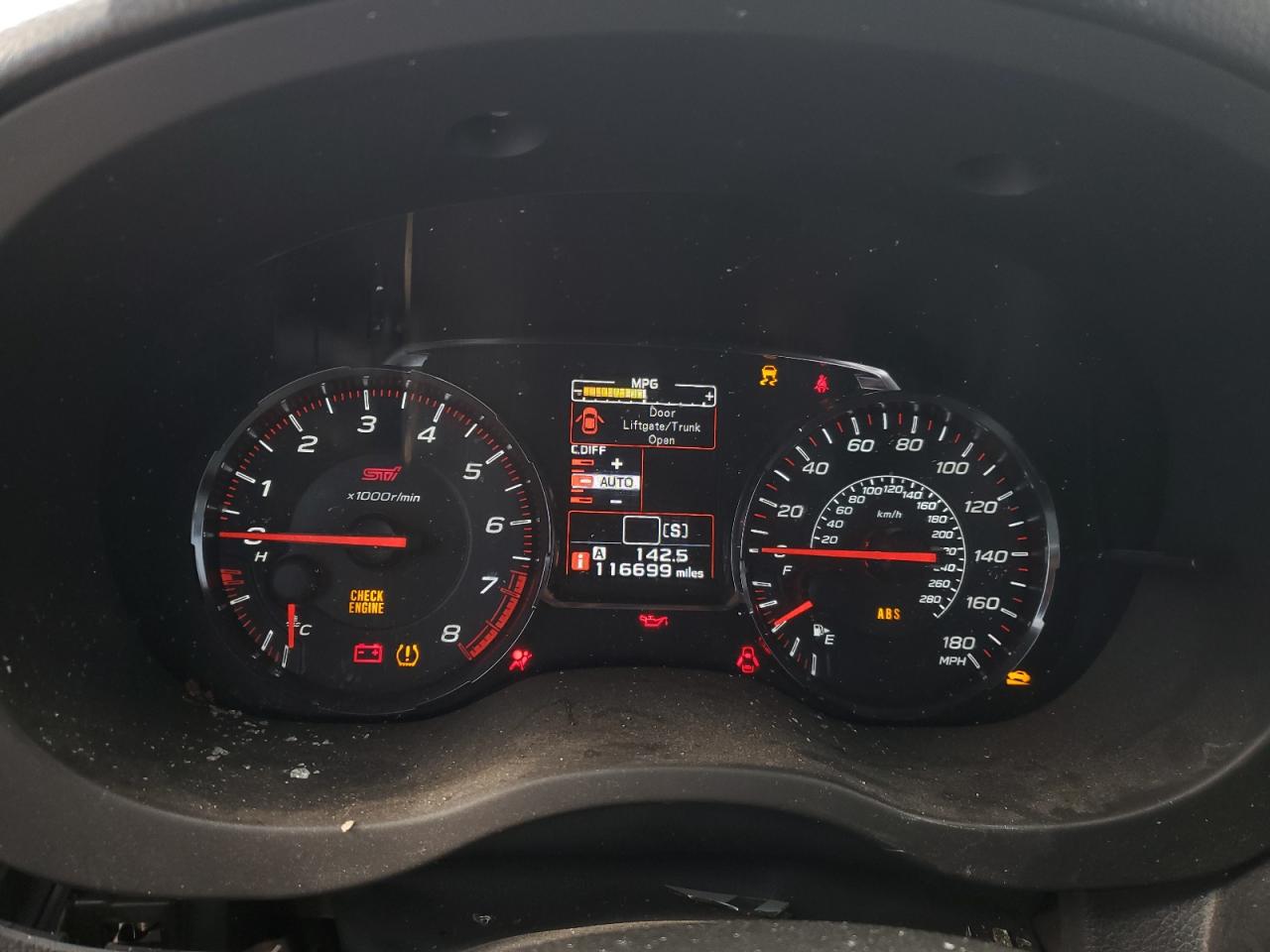 2020 Subaru Wrx Sti VIN: JF1VA2E6XL9809457 Lot: 93754855