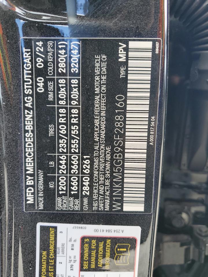 2025 Mercedes-Benz Glc 350E VIN: W1NKM5GB9SF288160 Lot: 90970665