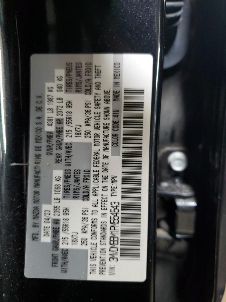 2023 Mazda Cx-30 Select VIN: 3MVDMBBM1PM554543 Lot: 92736485