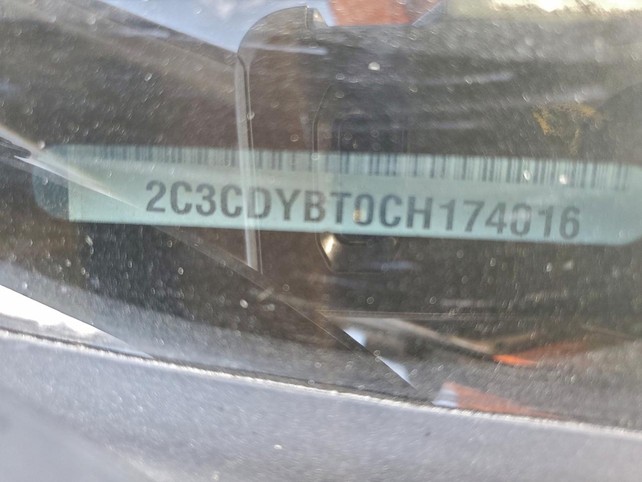 2012 Dodge Challenger R/T VIN: 2C3CDYBT0CH174016 Lot: 91738325