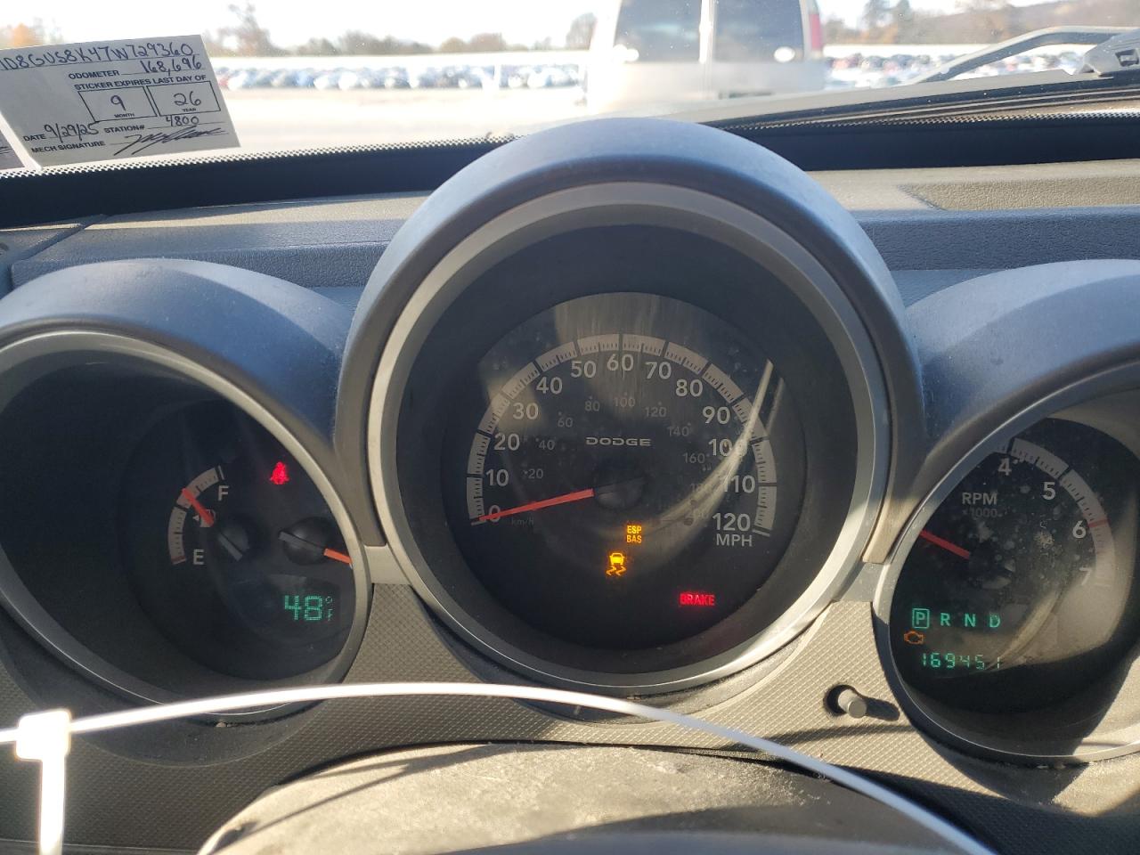 2007 Dodge Nitro Slt VIN: 1D8GU58K47W729360 Lot: 91663505