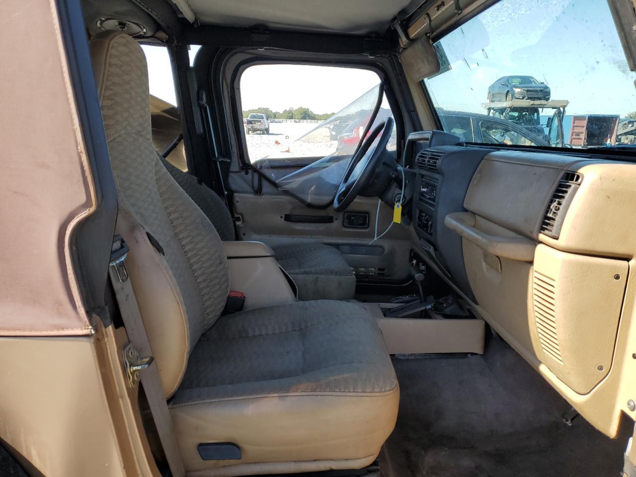 1999 Jeep Wrangler / Tj Sport VIN: 1J4FY19S3XP444384 Lot: 92880965