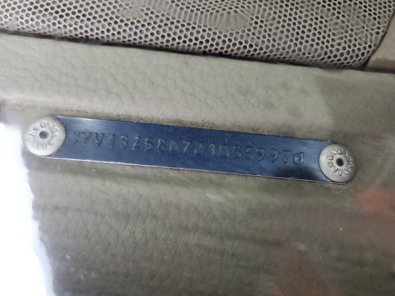 2002 Volvo V70 Xc VIN: YV1SZ58D721053997 Lot: 90383695