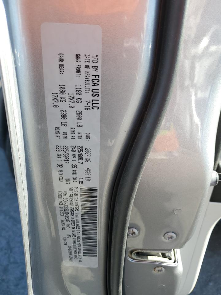 2018 Jeep Compass Latitude VIN: 3C4NJDBB2JT455347 Lot: 91132415