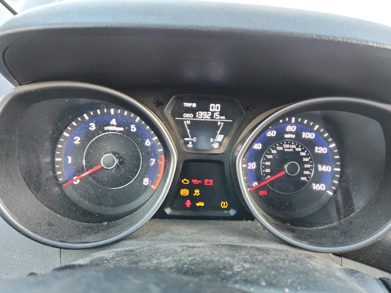 2013 Hyundai Elantra Gls VIN: 5NPDH4AE1DH199113 Lot: 91919645