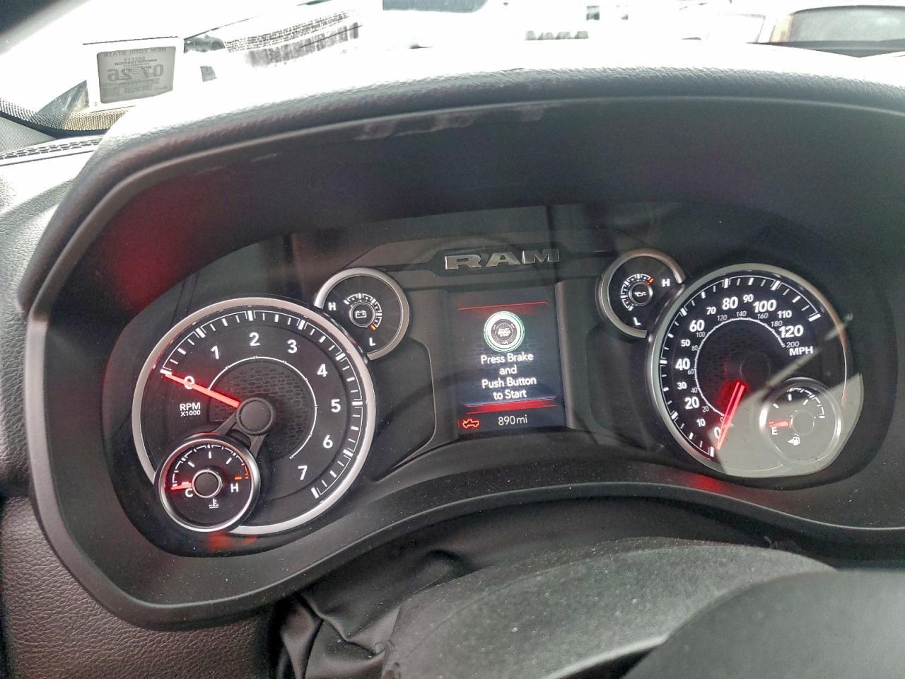 2025 Ram 1500 Tradesman VIN: 1C6RRFGG3SN692321 Lot: 93458395