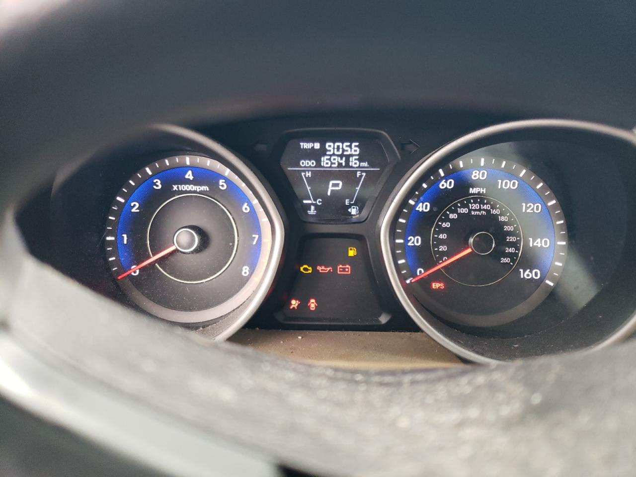 2013 Hyundai Elantra Gls VIN: KMHDH4AEXDU767179 Lot: 91509595