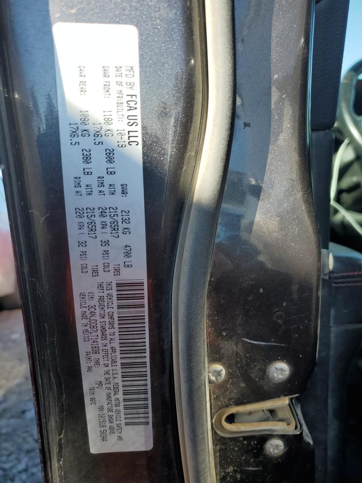 2020 Jeep Compass Trailhawk VIN: 3C4NJDDB7LT141838 Lot: 91591805