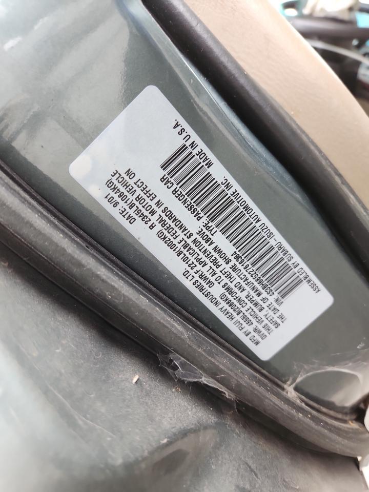 2002 Subaru Legacy Outback VIN: 4S3BH665227616364 Lot: 90991265