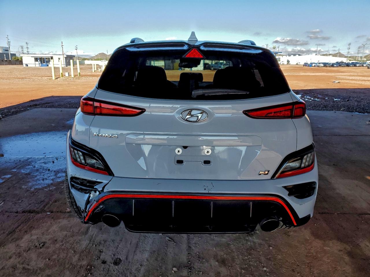 2022 Hyundai Kona N Base VIN: KM8KH3AC7NU004666 Lot: 94081955