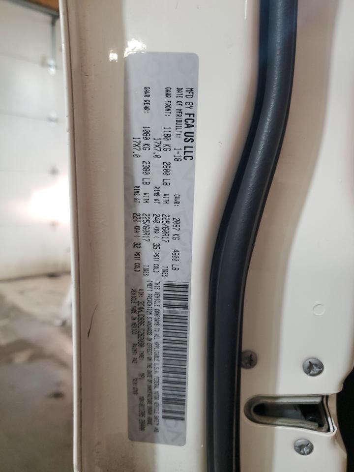 2018 Jeep Compass Latitude VIN: 3C4NJDBB6JT282030 Lot: 92007785