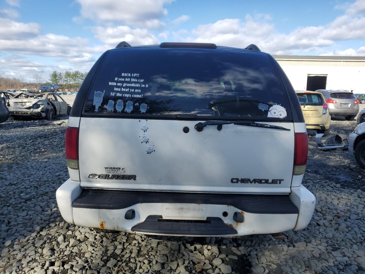 2002 Chevrolet Blazer VIN: 1GNDT13WX2K238564 Lot: 92500365