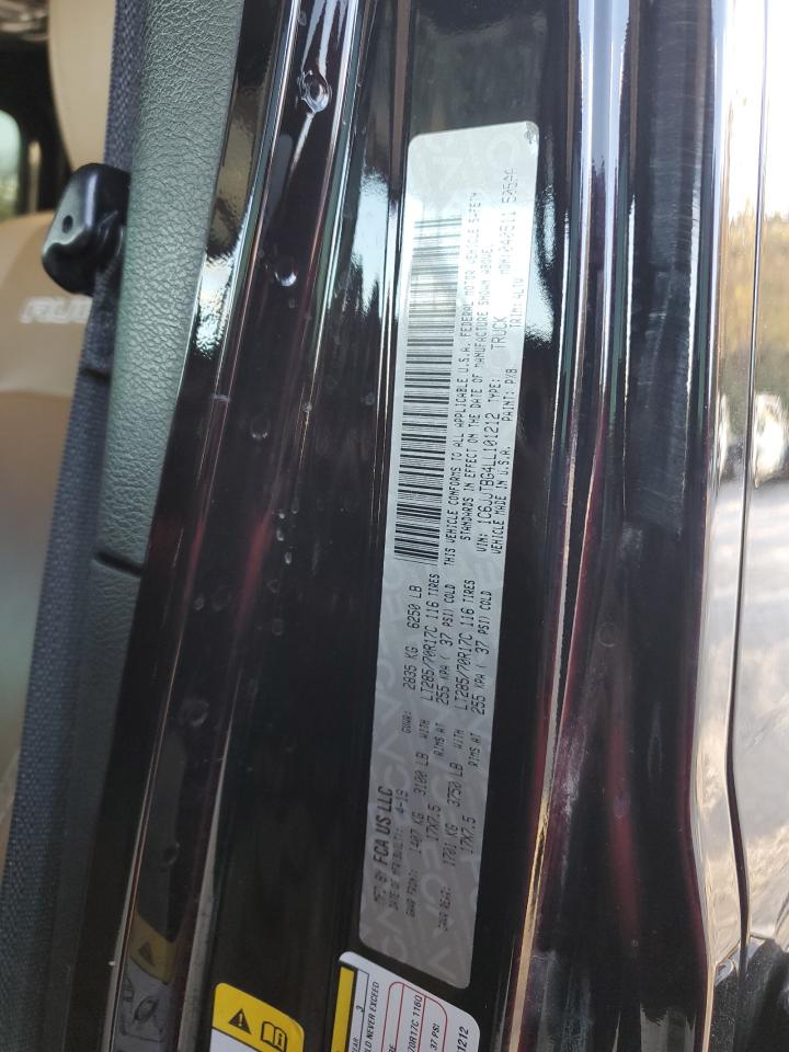 2020 Jeep Gladiator Rubicon VIN: 1C6JJTBG4LL101212 Lot: 92667325