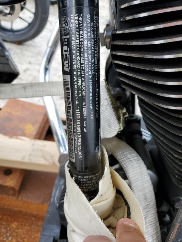 2014 Harley-Davidson Flhxs Street Glide Special VIN: 1HD1KRM13EB645306 Lot: 91292215