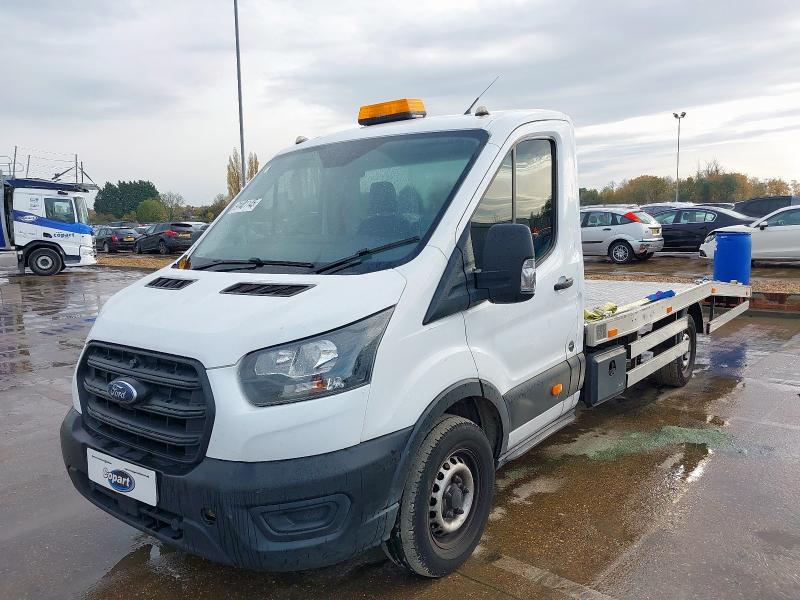 2020 FORD TRANSIT 2.0 ECOBLUE 130PS CHASSIS CAB for sale at Copart SANDY