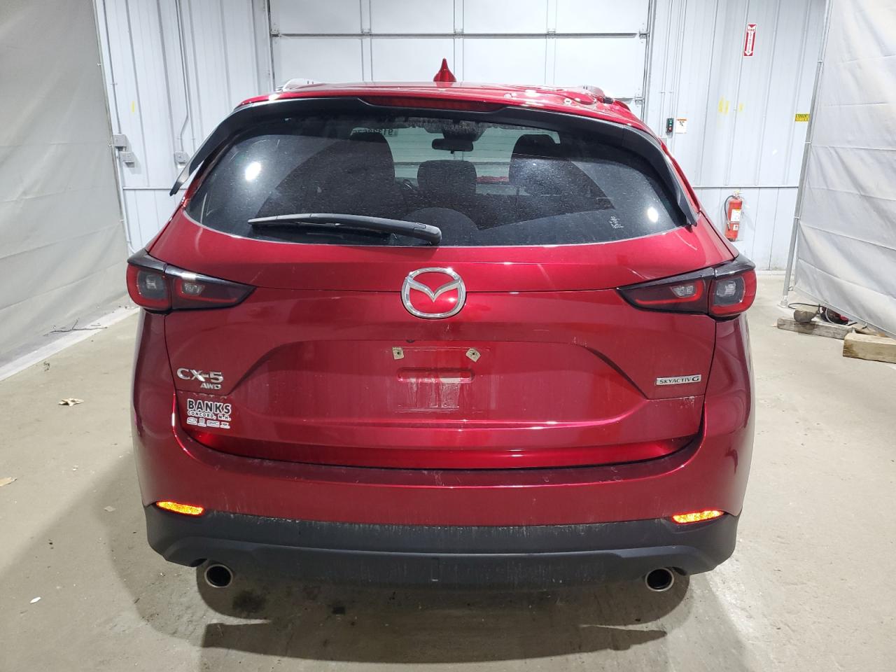 2022 Mazda Cx-5 Select VIN: JM3KFBBMXN0563283 Lot: 91328675