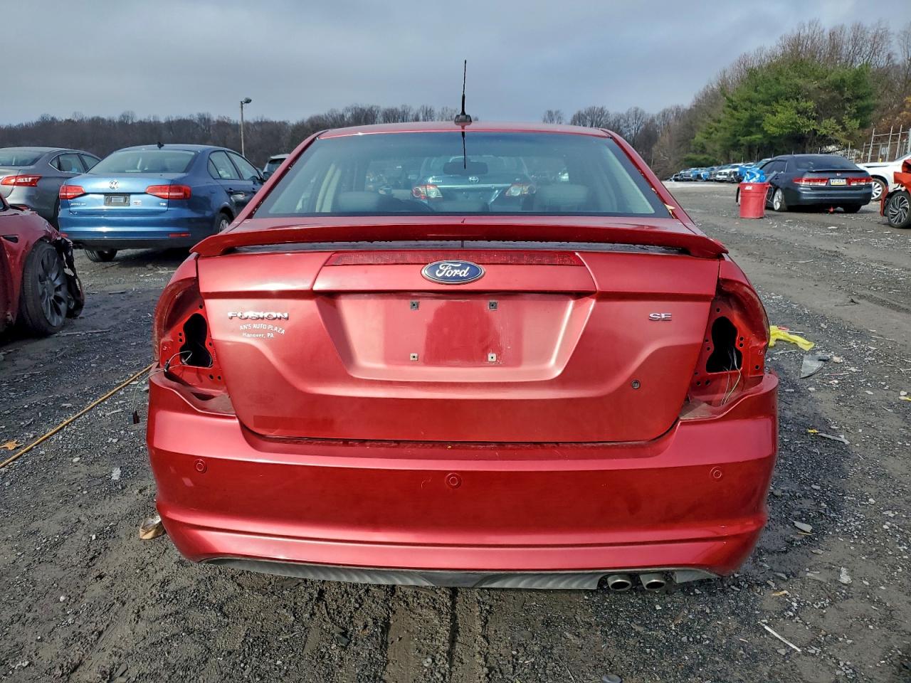 2010 Ford Fusion Se VIN: 3FAHP0HA9AR370284 Lot: 90673365