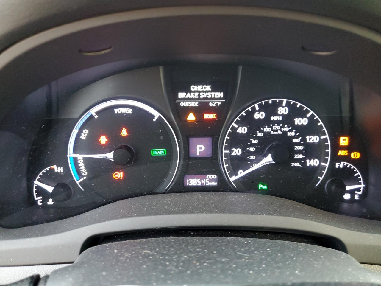 2013 Lexus Rx 450H VIN: JTJBC1BA5D2445661 Lot: 85414475