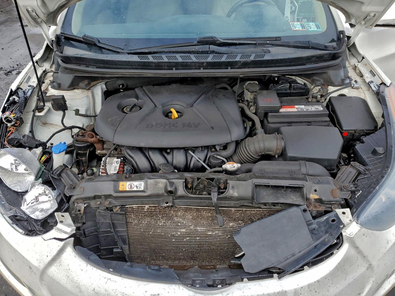 2013 Hyundai Elantra Gls VIN: 5NPDH4AE3DH344846 Lot: 94295965