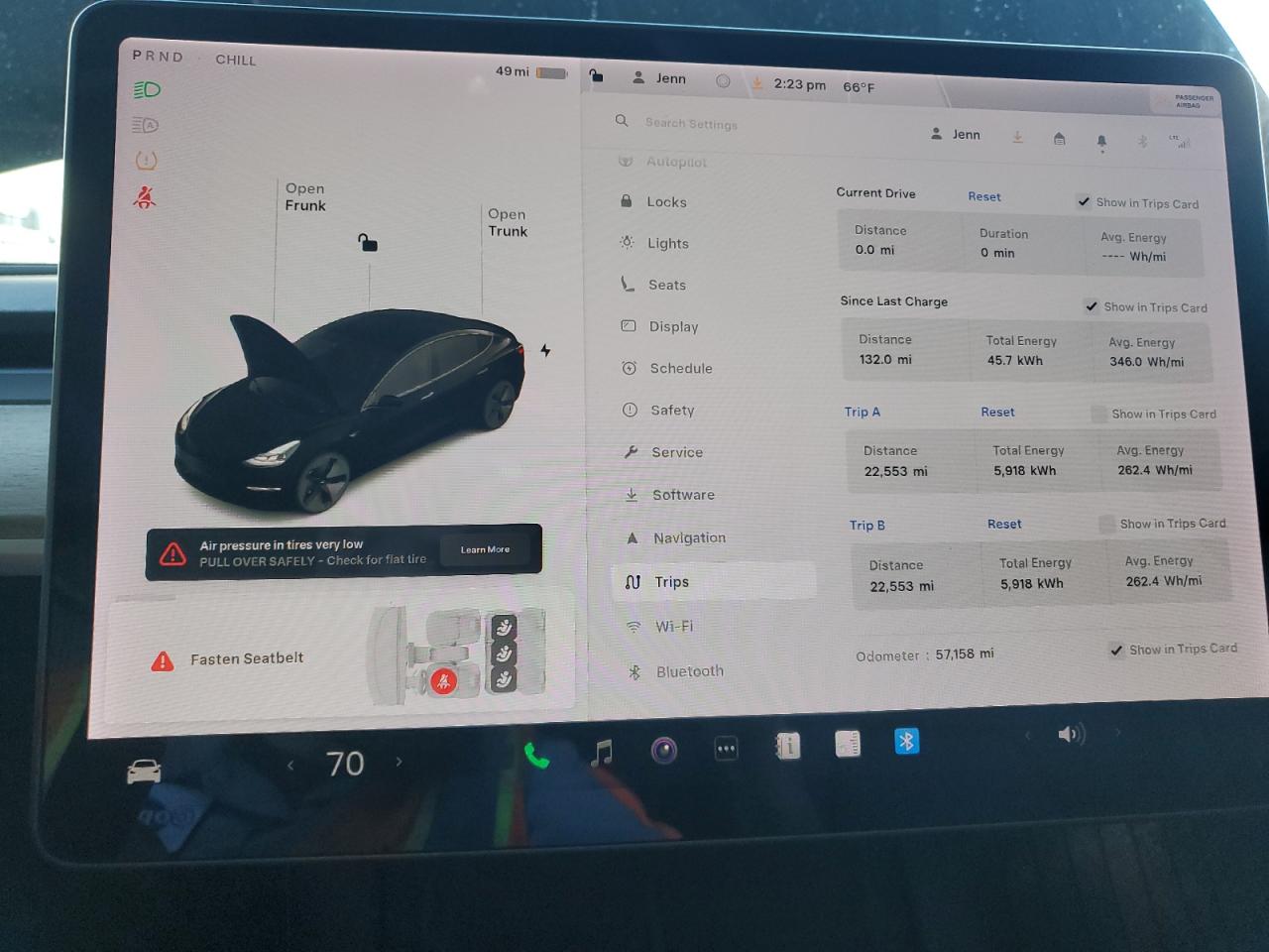 2021 Tesla Model 3 VIN: 5YJ3E1EB0MF877206 Lot: 92879895