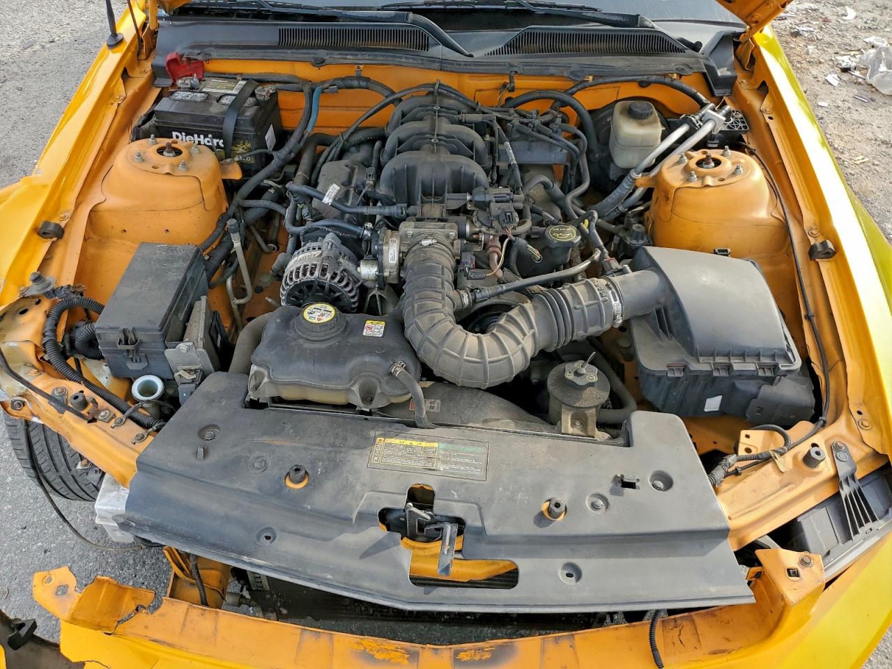 2007 Ford Mustang VIN: 1ZVFT80N375261175 Lot: 93411035