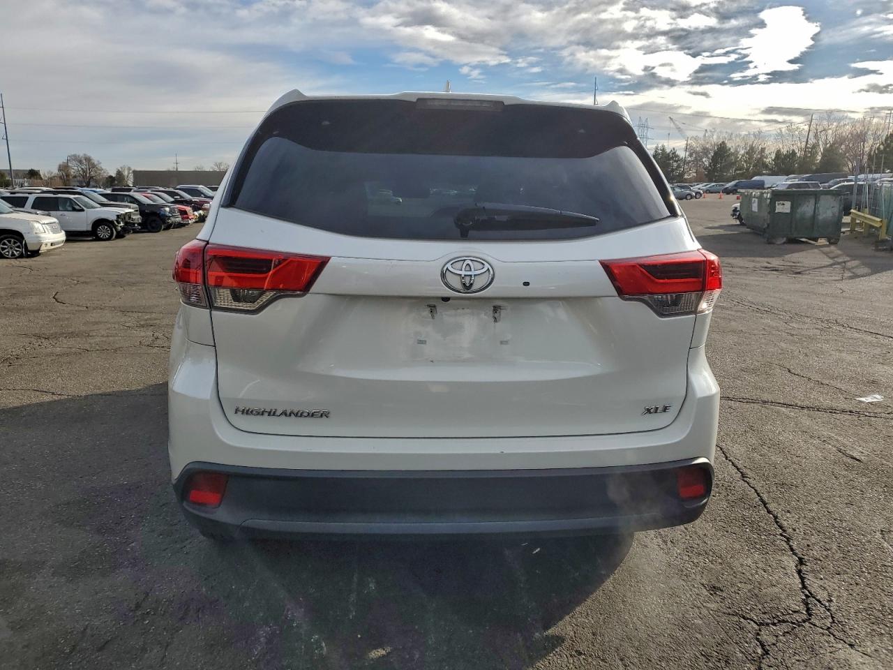 2019 Toyota Highlander Se VIN: 5TDKZRFH7KS357742 Lot: 94254955
