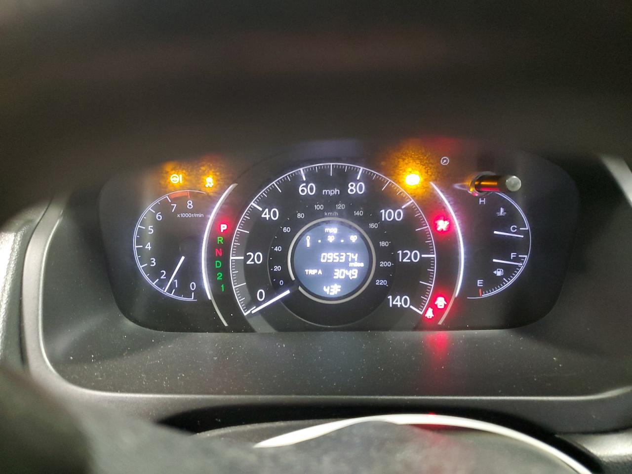 2013 Honda Cr-V Ex VIN: 2HKRM3H55DH510950 Lot: 92663675