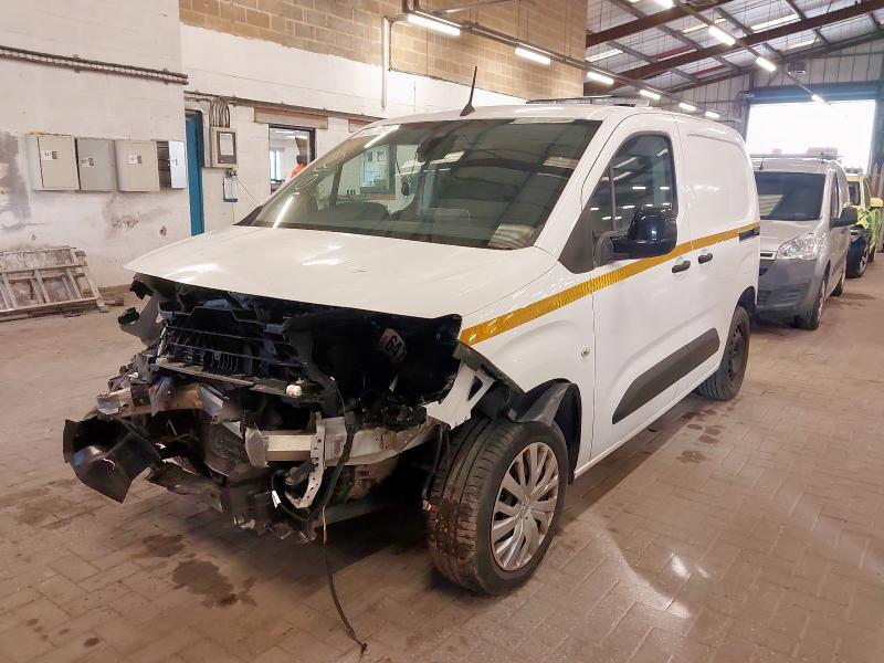 2022 PEUGEOT PARTNER 1000 1.5 BLUEHDI 130 PROFESSIONAL PREMIUM VAN EAT8 for sale at Copart SANDWICH